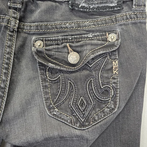 Mek Denim USA Jeans Women's 30x36(34) Oaxaca Boot Cut Flap Pocket - Picture 3 of 16